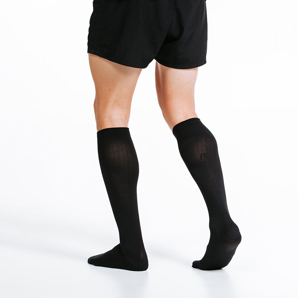 Pro Compression Marathon Socks, Black on Black