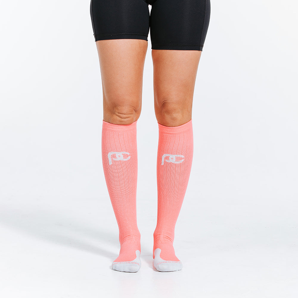 Pro Compression Marathon Socks, Just Peachy