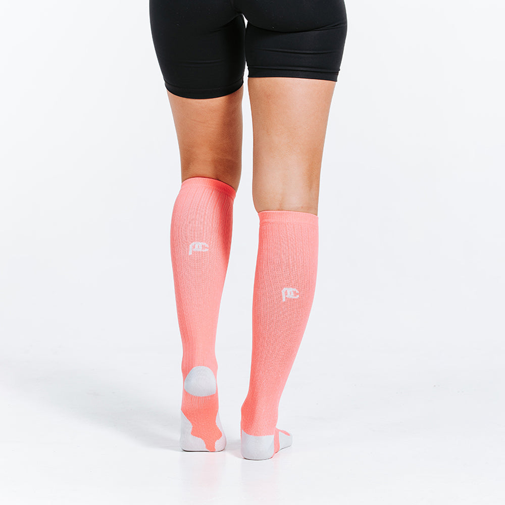 Pro Compression Marathon Socks, Just Peachy
