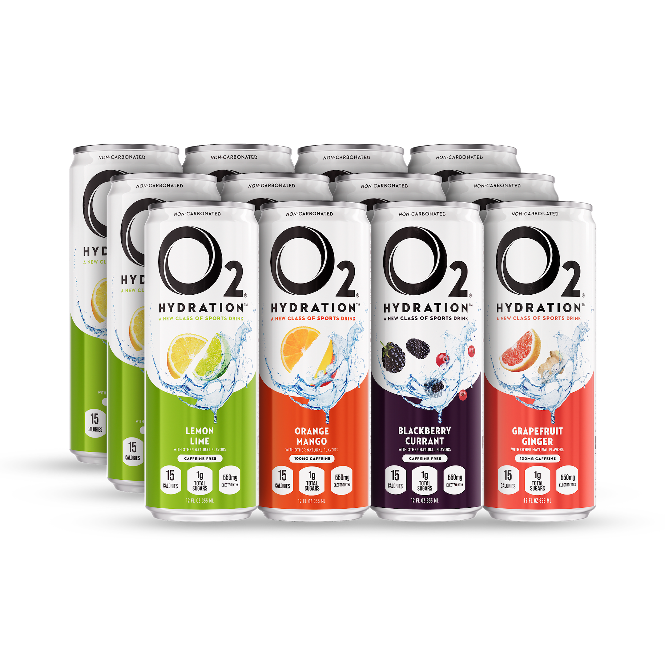 O2 Variety Pack Recovery Drink