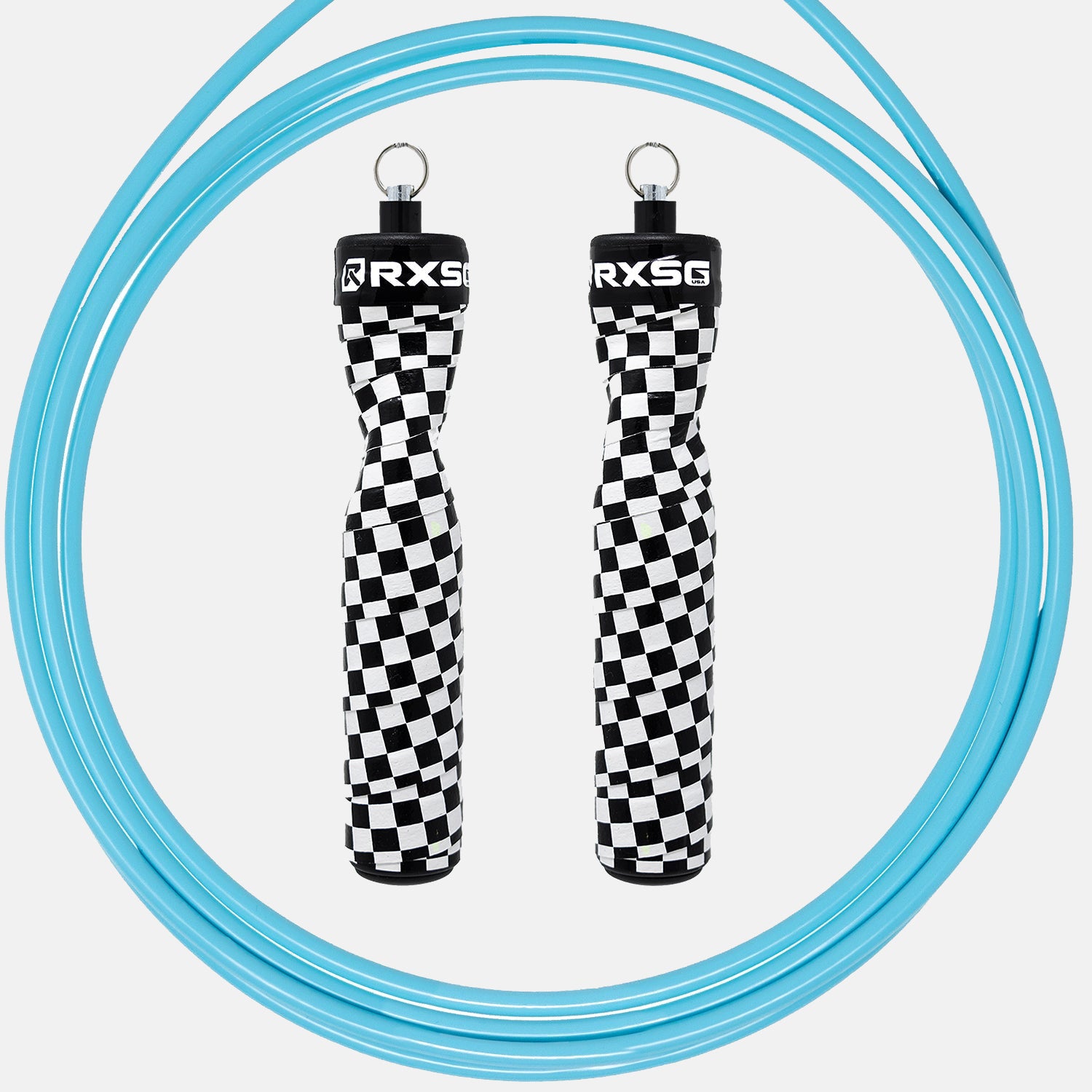 RXSG CustomFit Jump Rope Original Checker/Teal