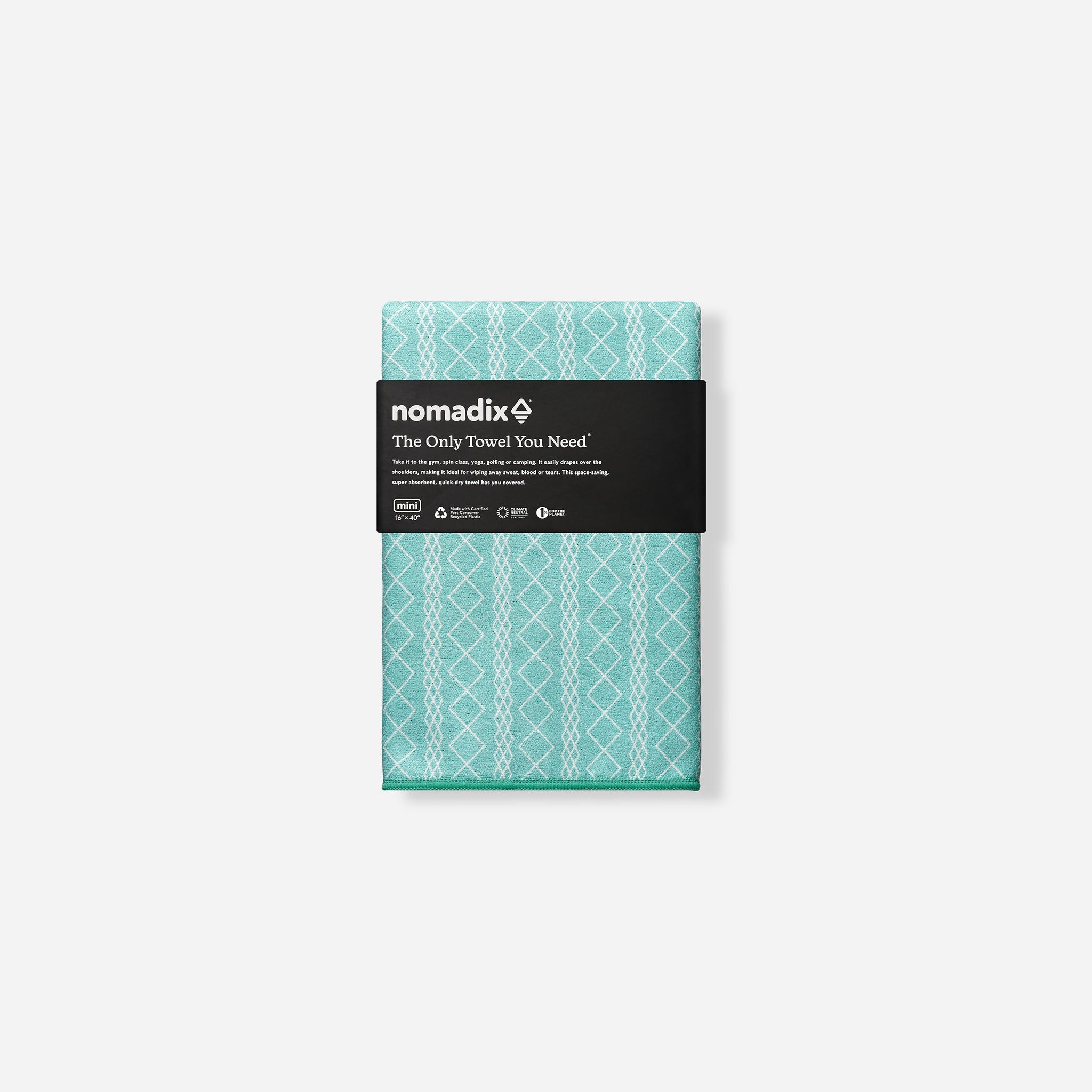 Nomadix Mini Towel: Tide Agua Blue