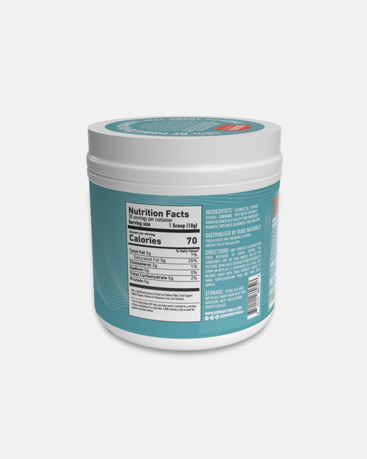 Bubs Halo Creamer with MCT Oil