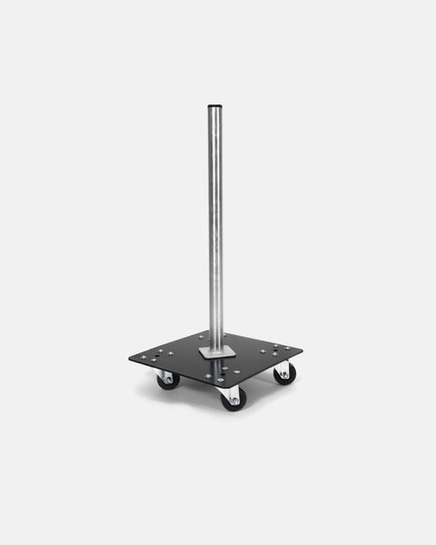 Weight rack on wheels top