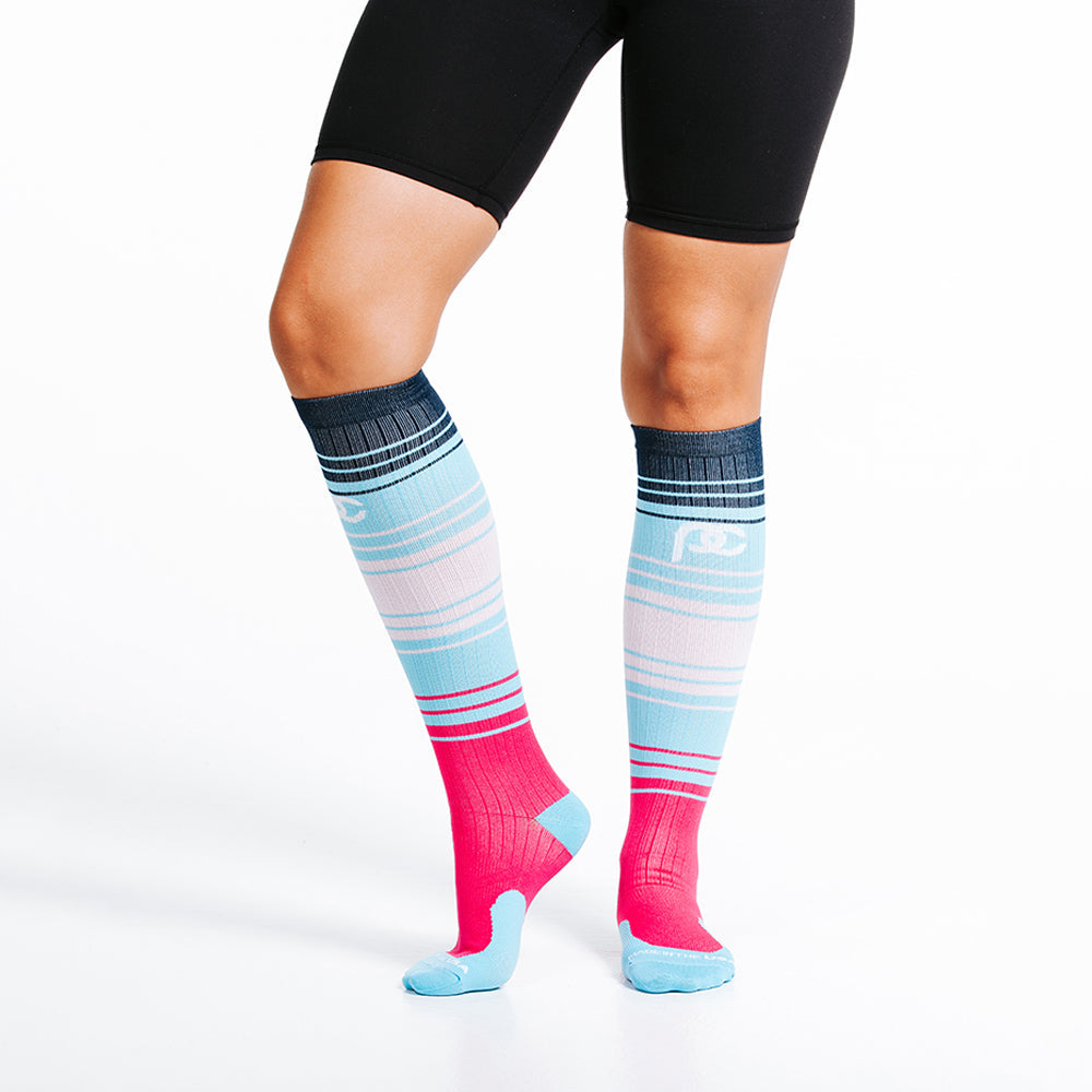Pro Compression Marathon Socks, Bayou Sunset