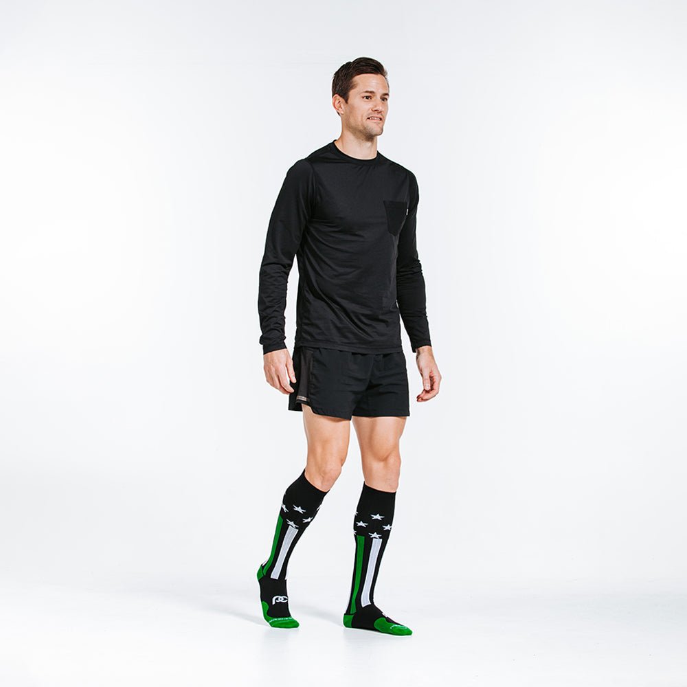 Pro Compression Marathon Socks, First Responder Green
