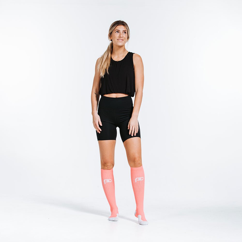 Pro Compression Marathon Socks, Just Peachy