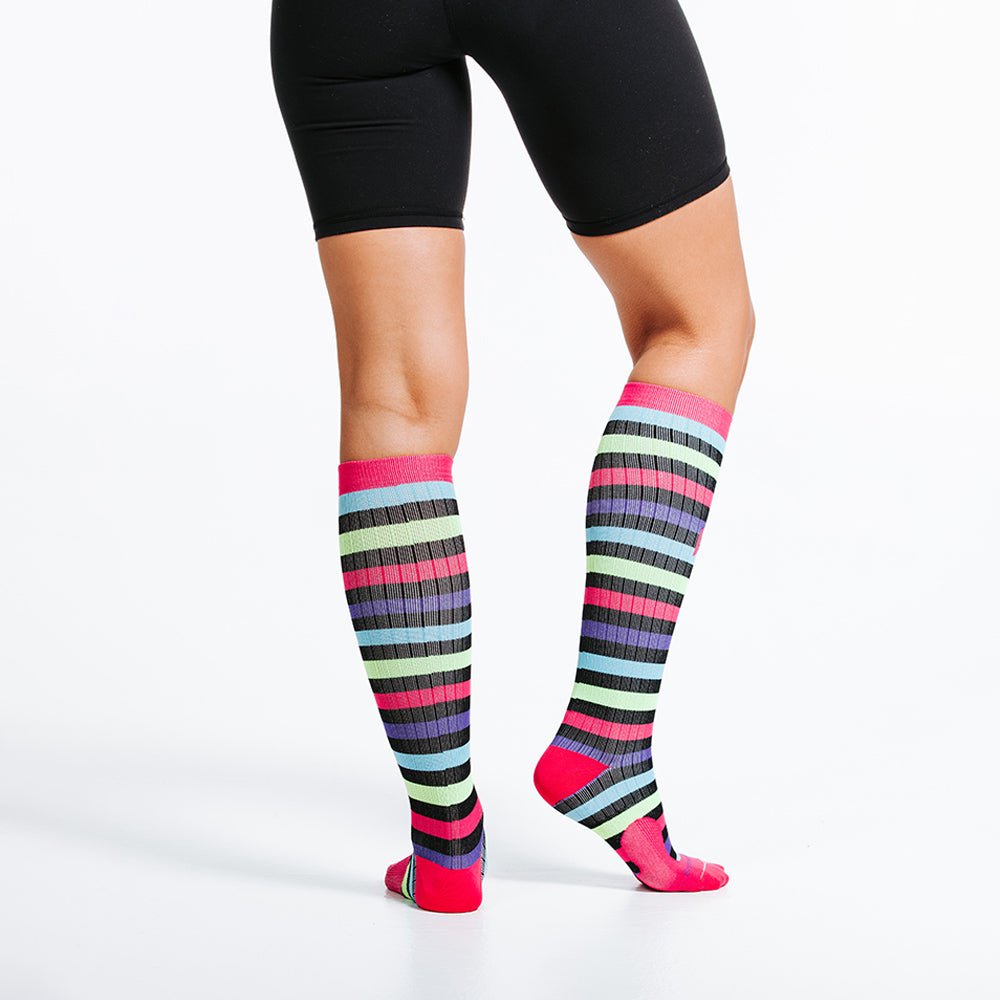 Pro Compression Marathon Socks, Neon Flash