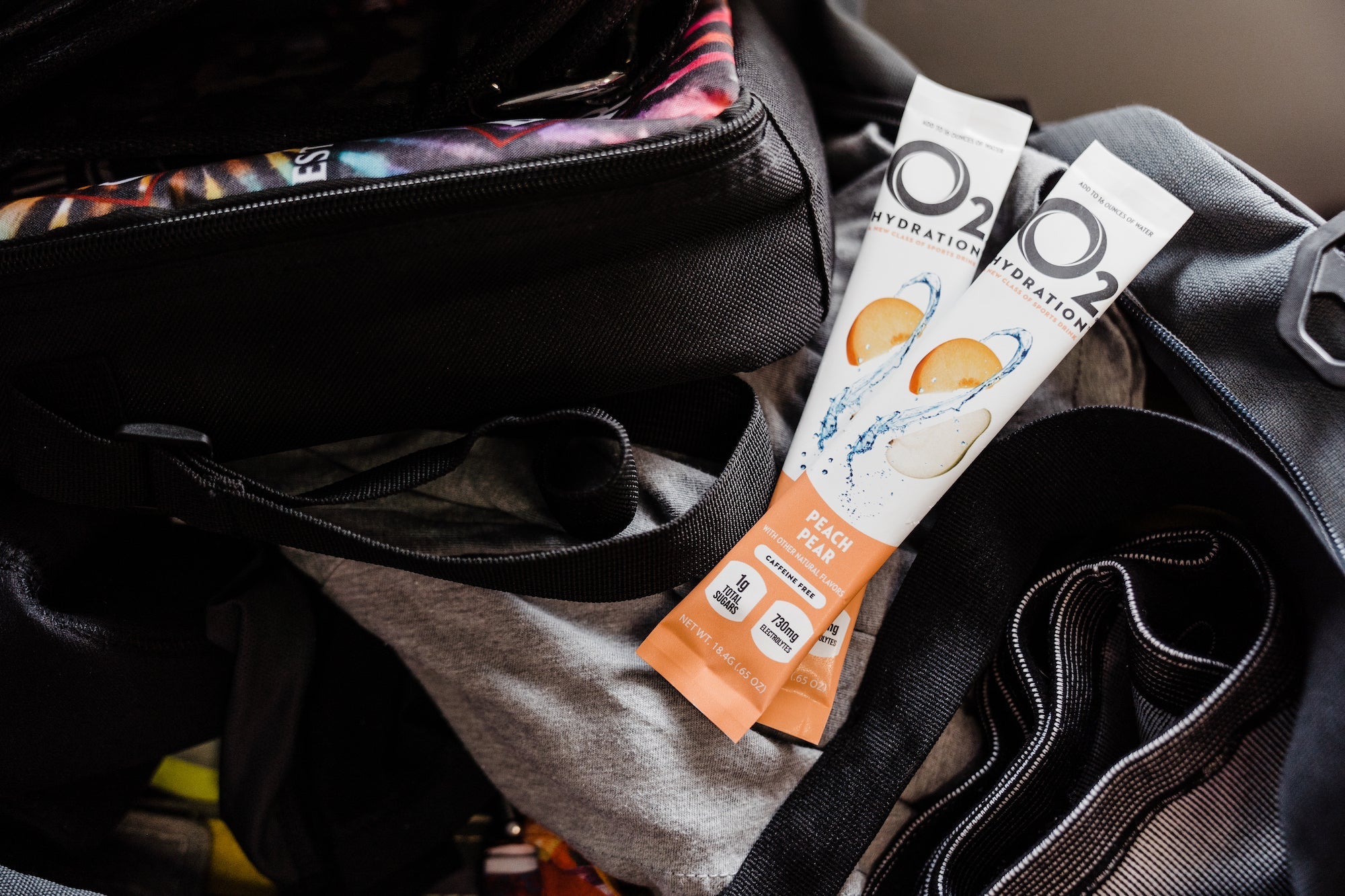 O2 Powdered Hydration Mix Peach Pear