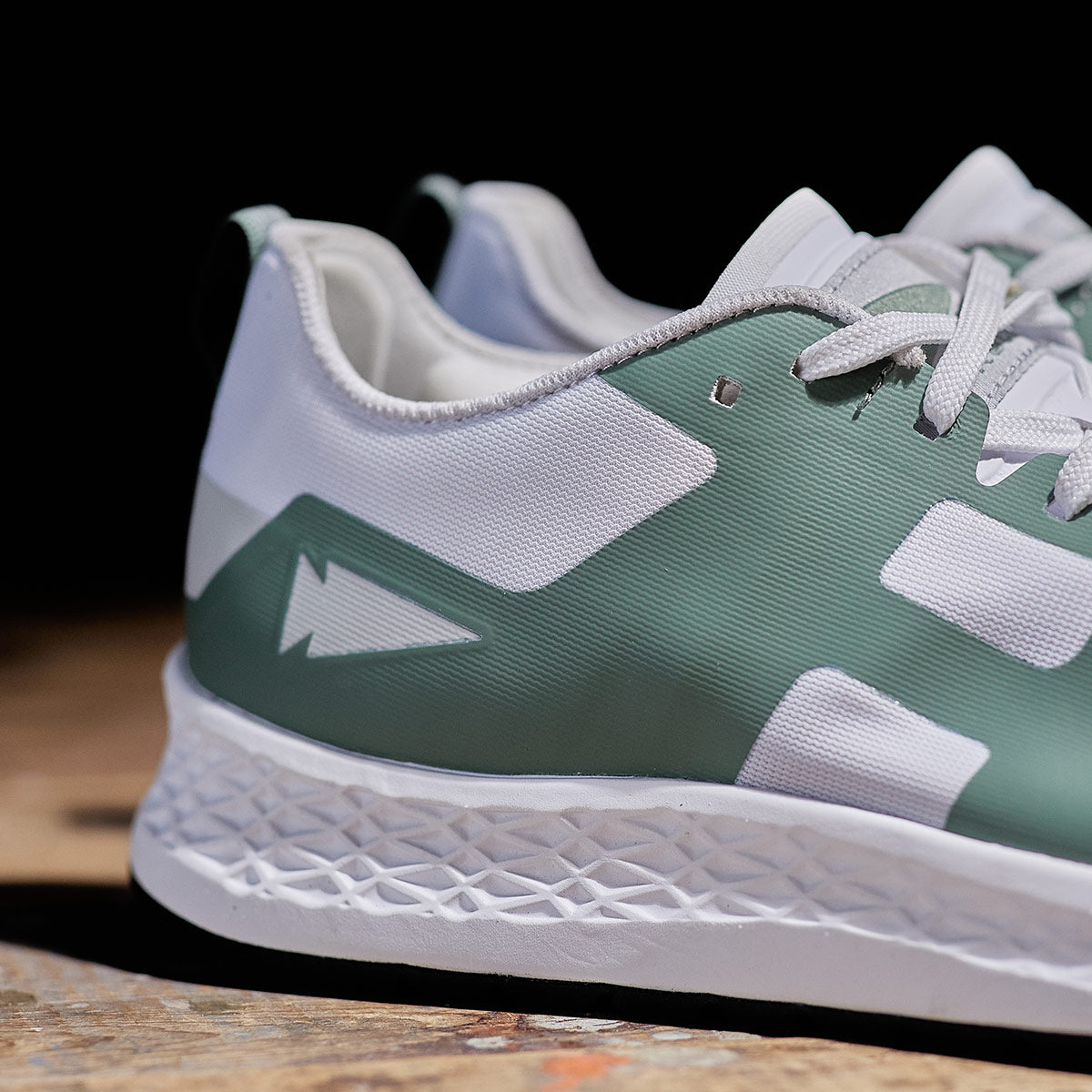 Rough Runners - White + Seaspray