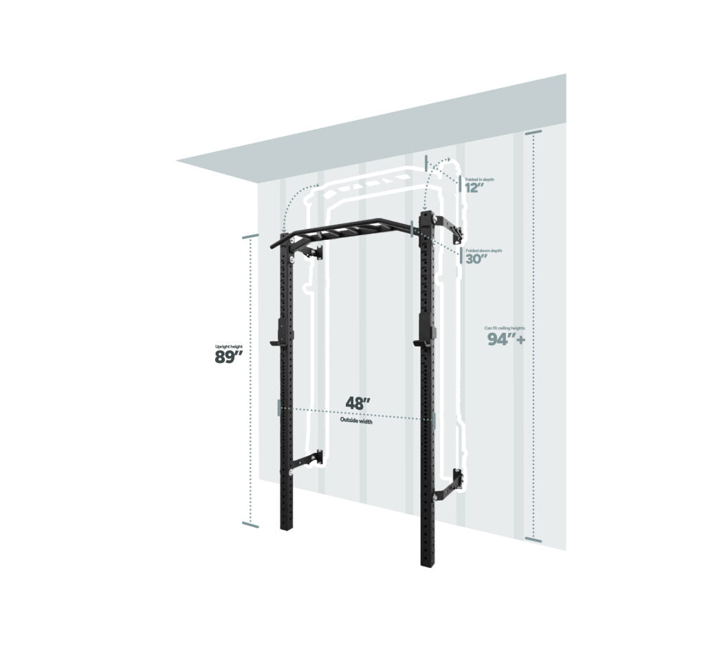 PRX Profile® PRO Squat Rack with Pull-Up Bar