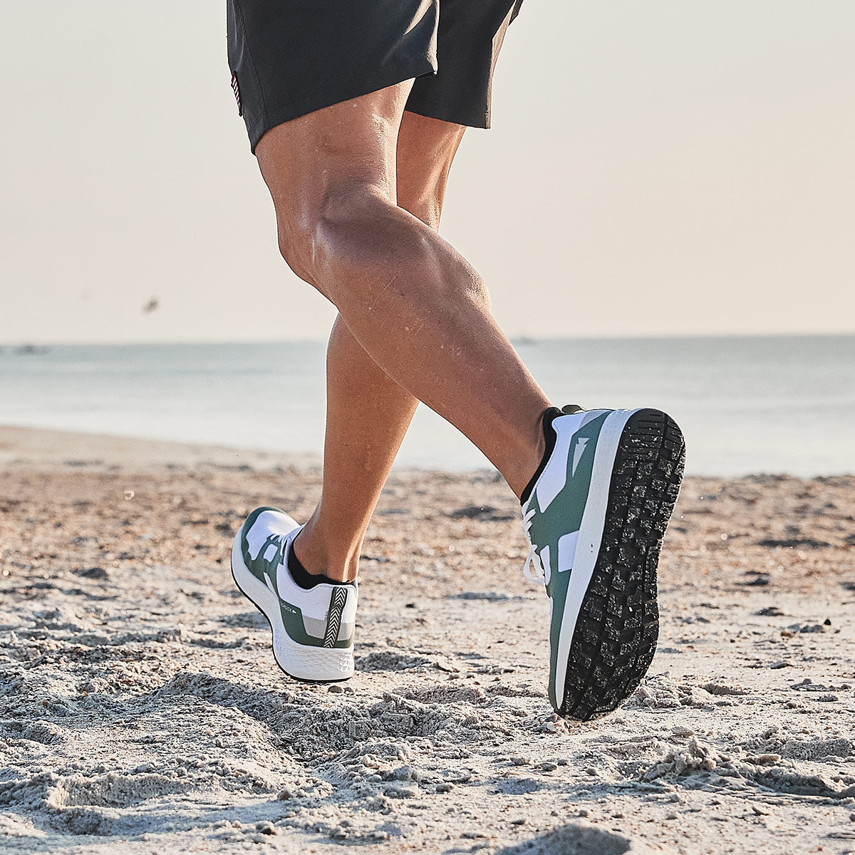 Rough Runners - White + Seaspray