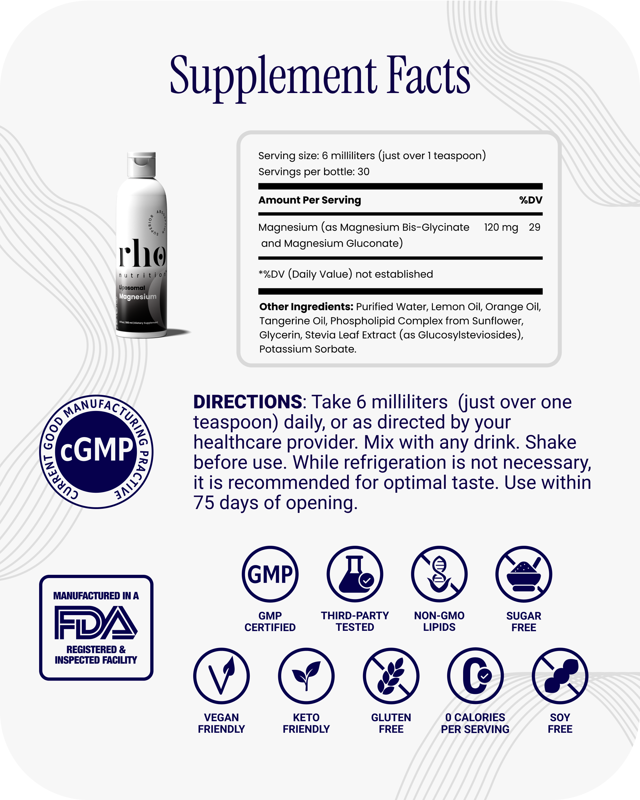 Rho Liposomal Magnesium