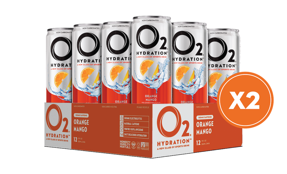 O2 Orange Mango Recovery Drink