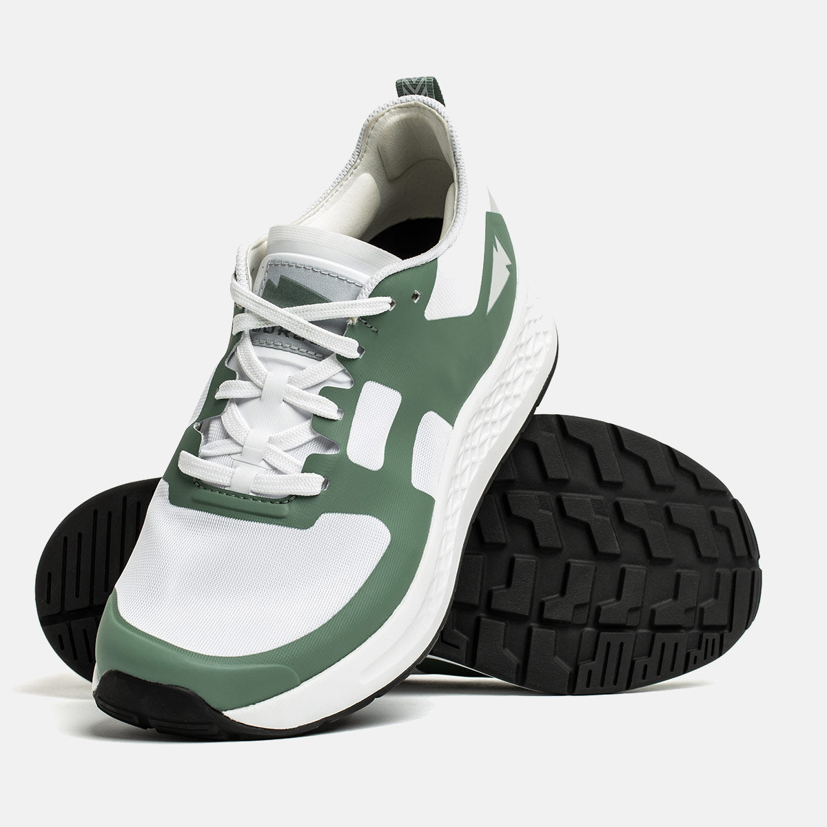 Rough Runners - White + Seaspray