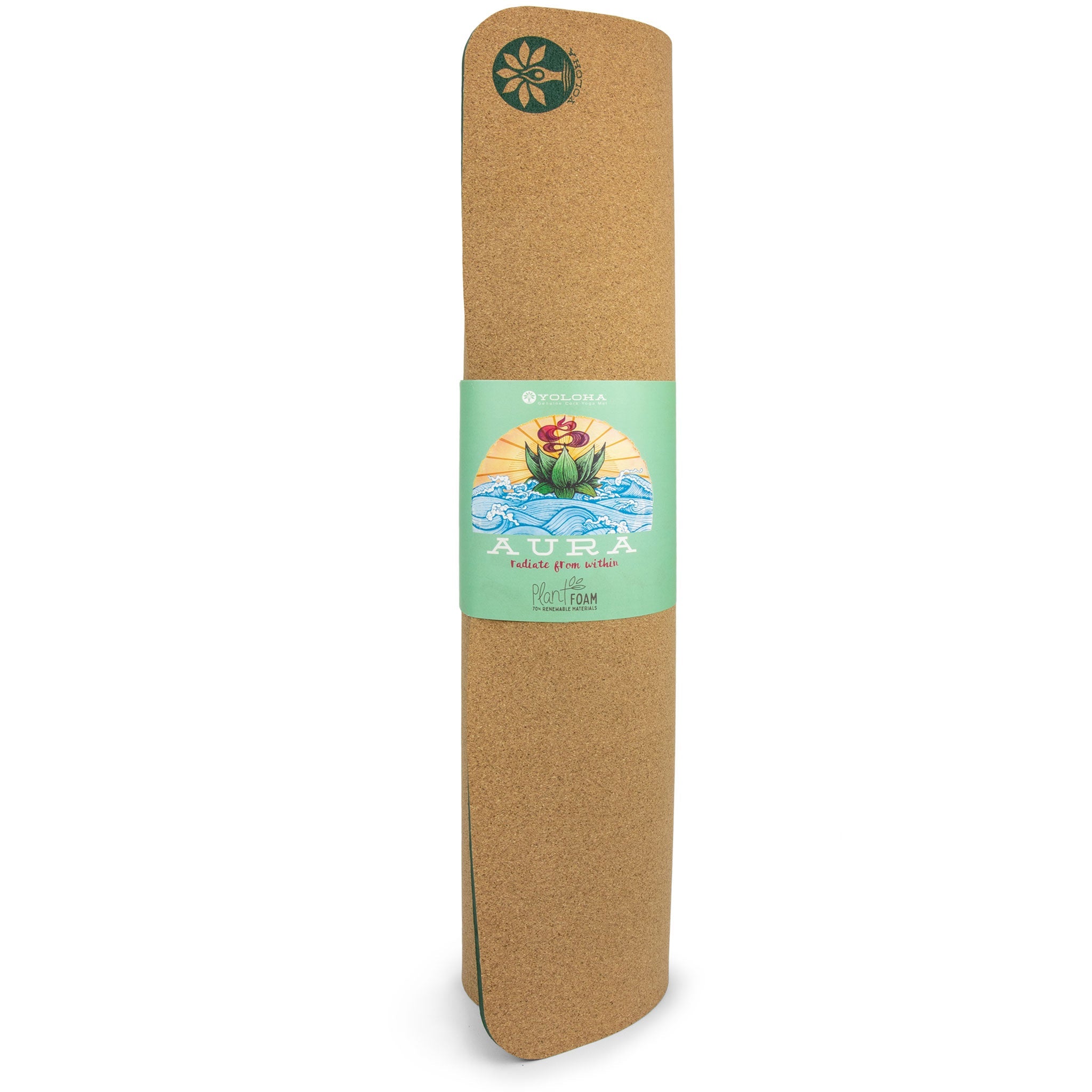 Yoloha Aura Cork Yoga Mat