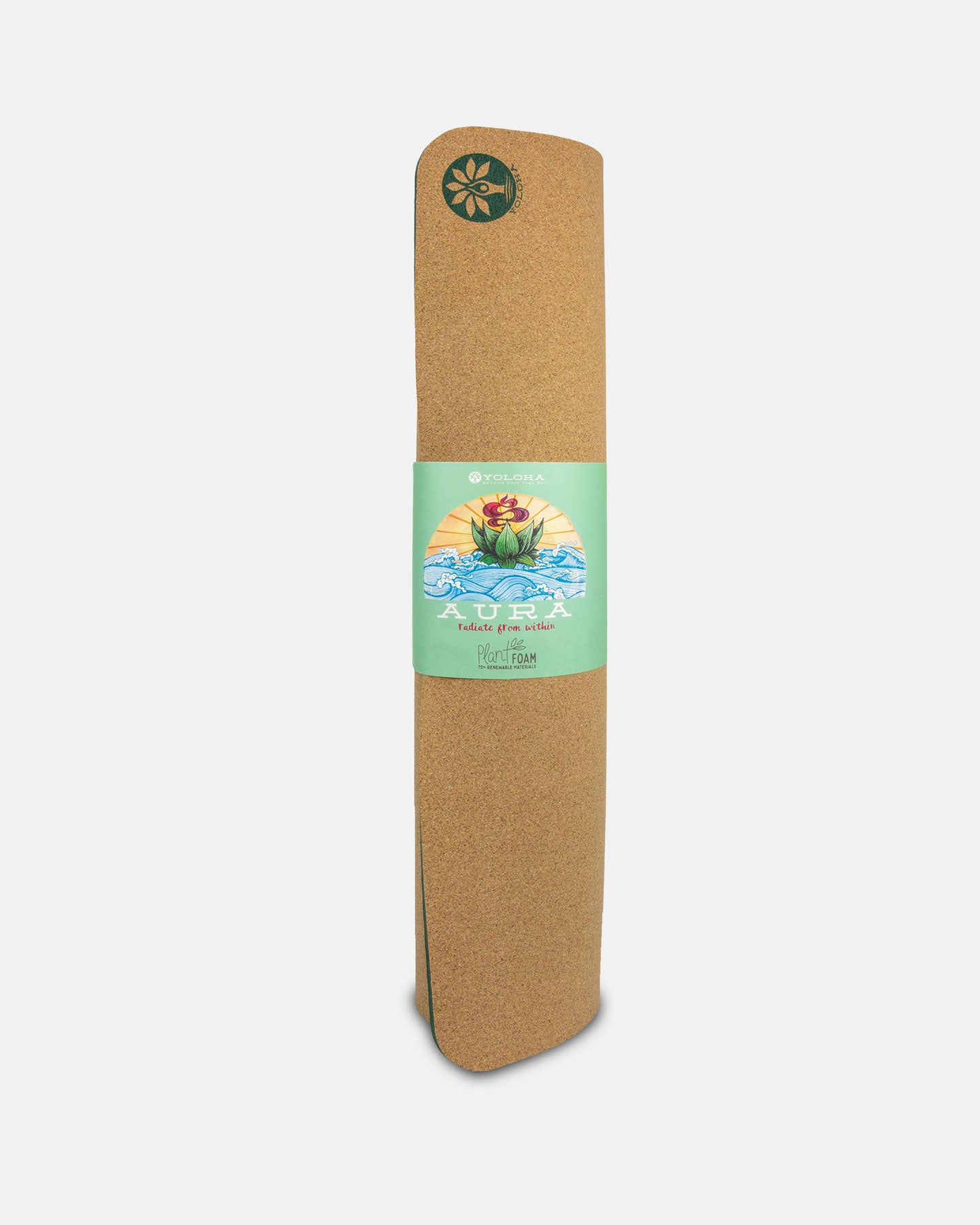 Yoloha Aura Cork Yoga Mat