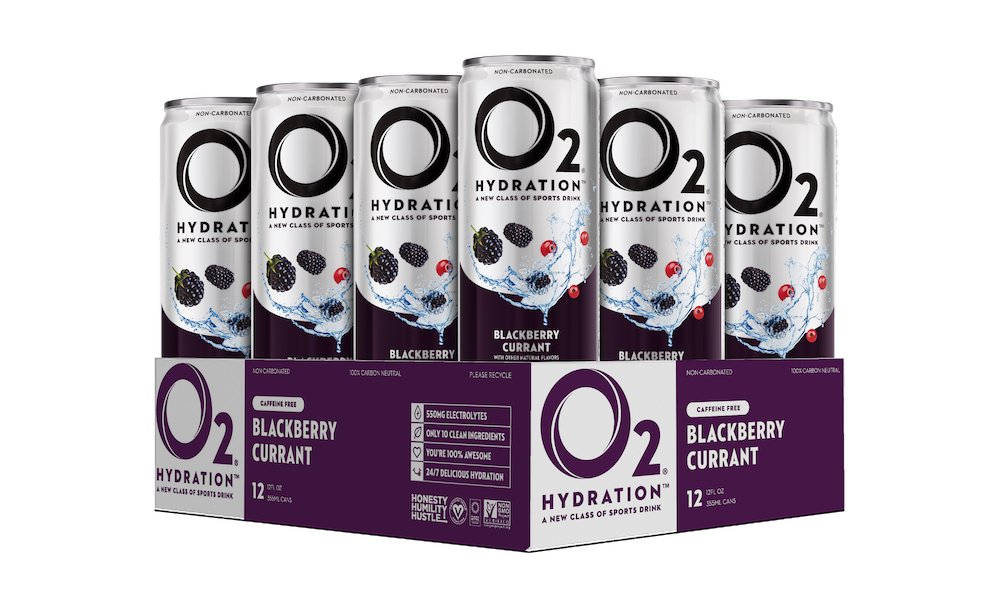 O2 Blackberry Currant Recovery Drink