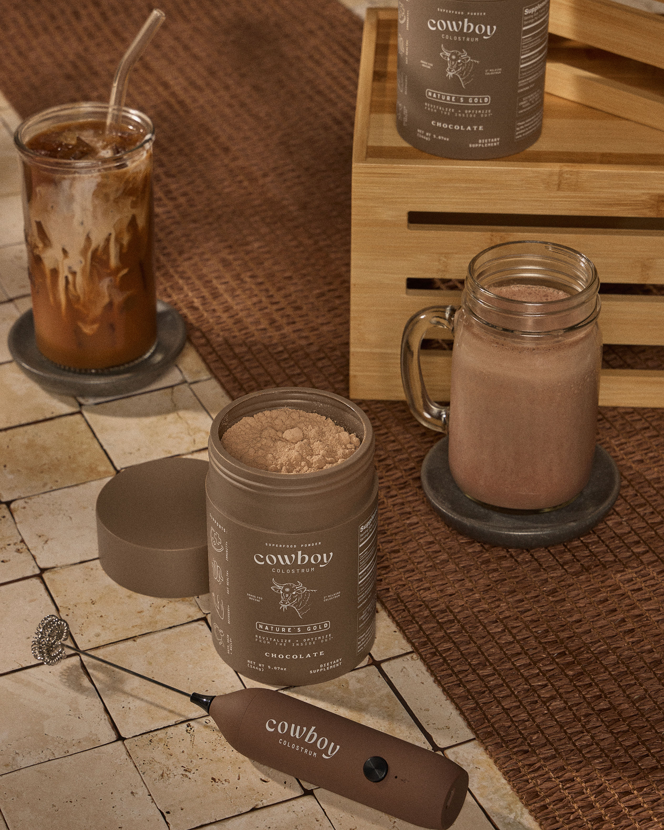 Double Whisk Frother