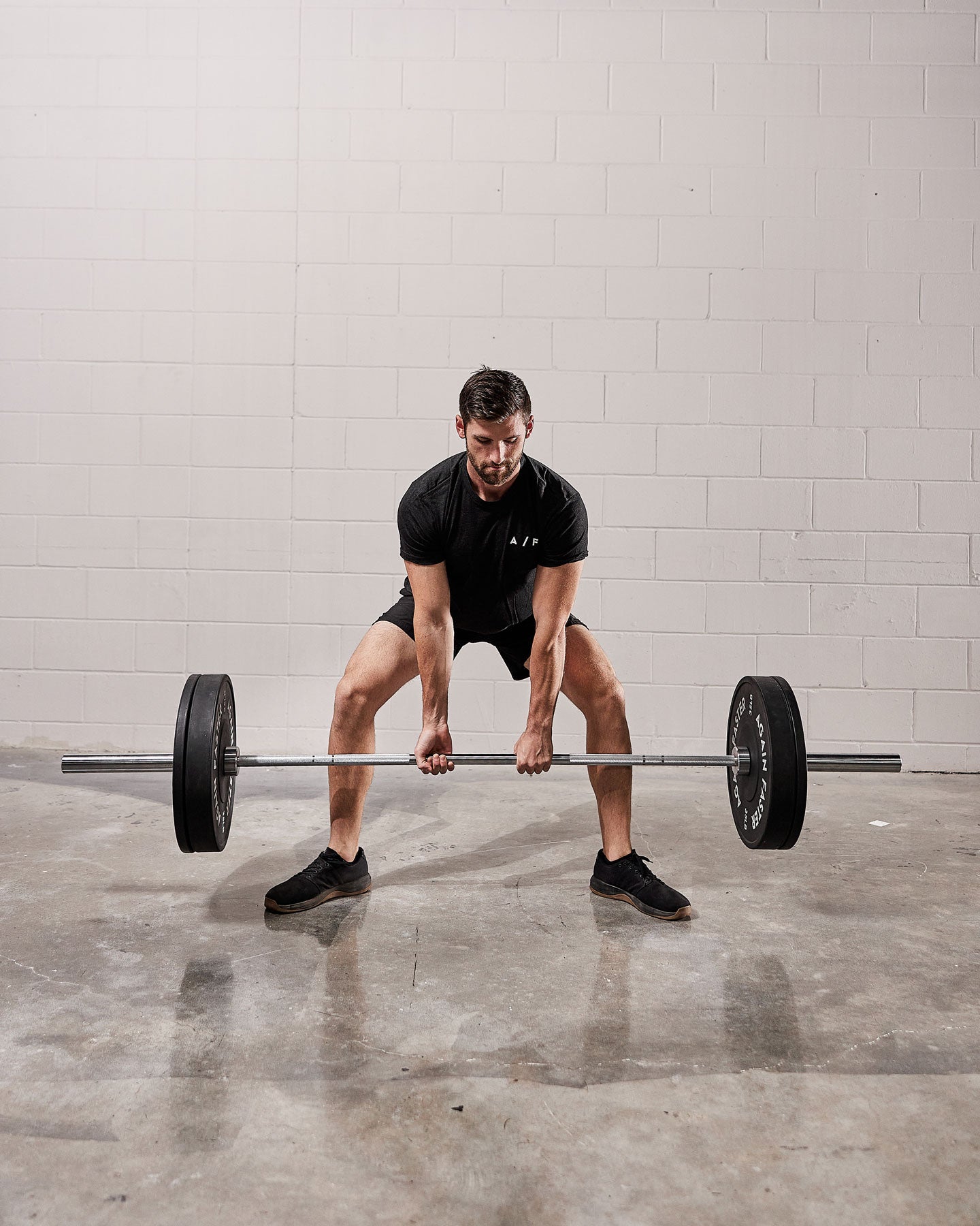 sumo deadlift bumper plate