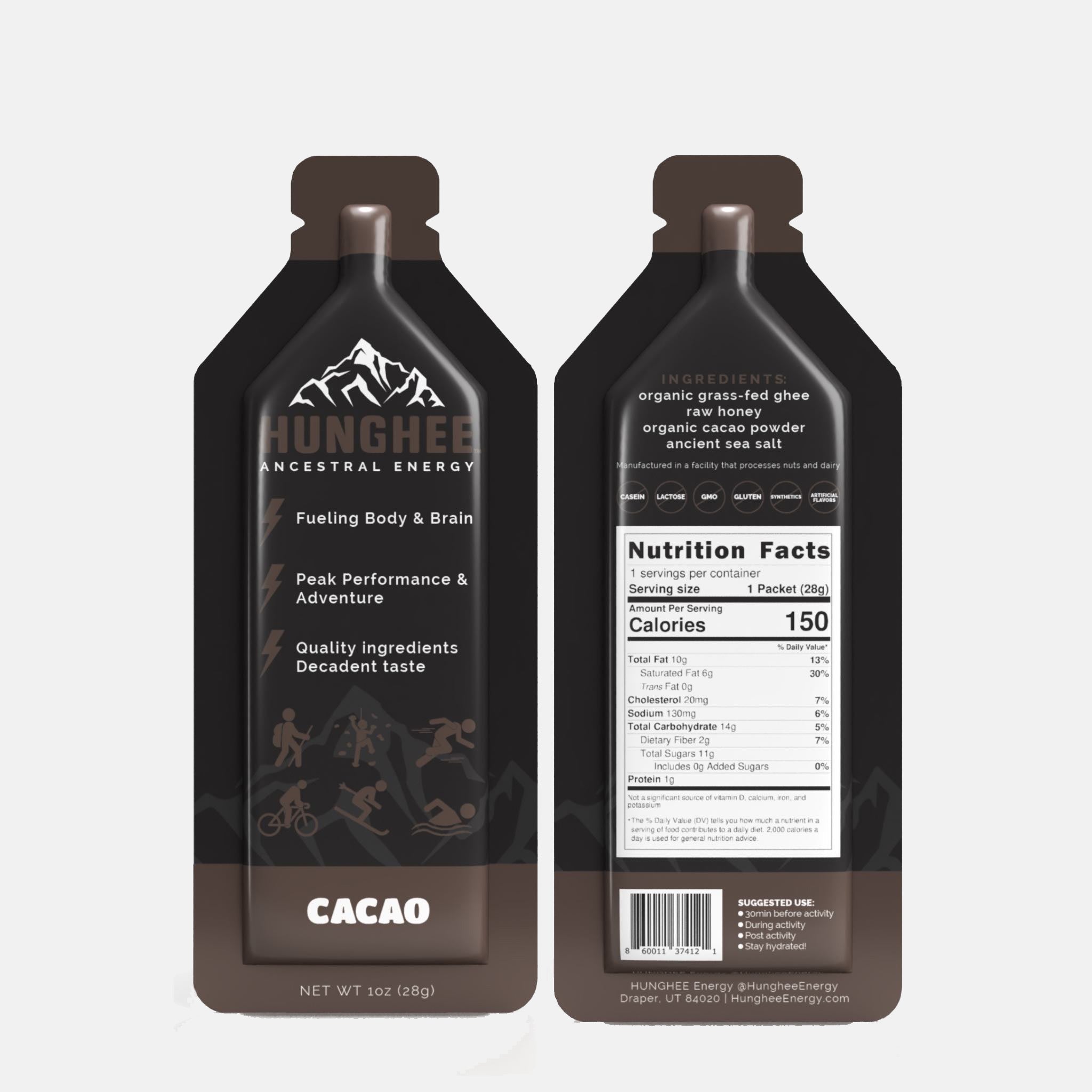 Hunghee Energy - Cacao 24-PACK