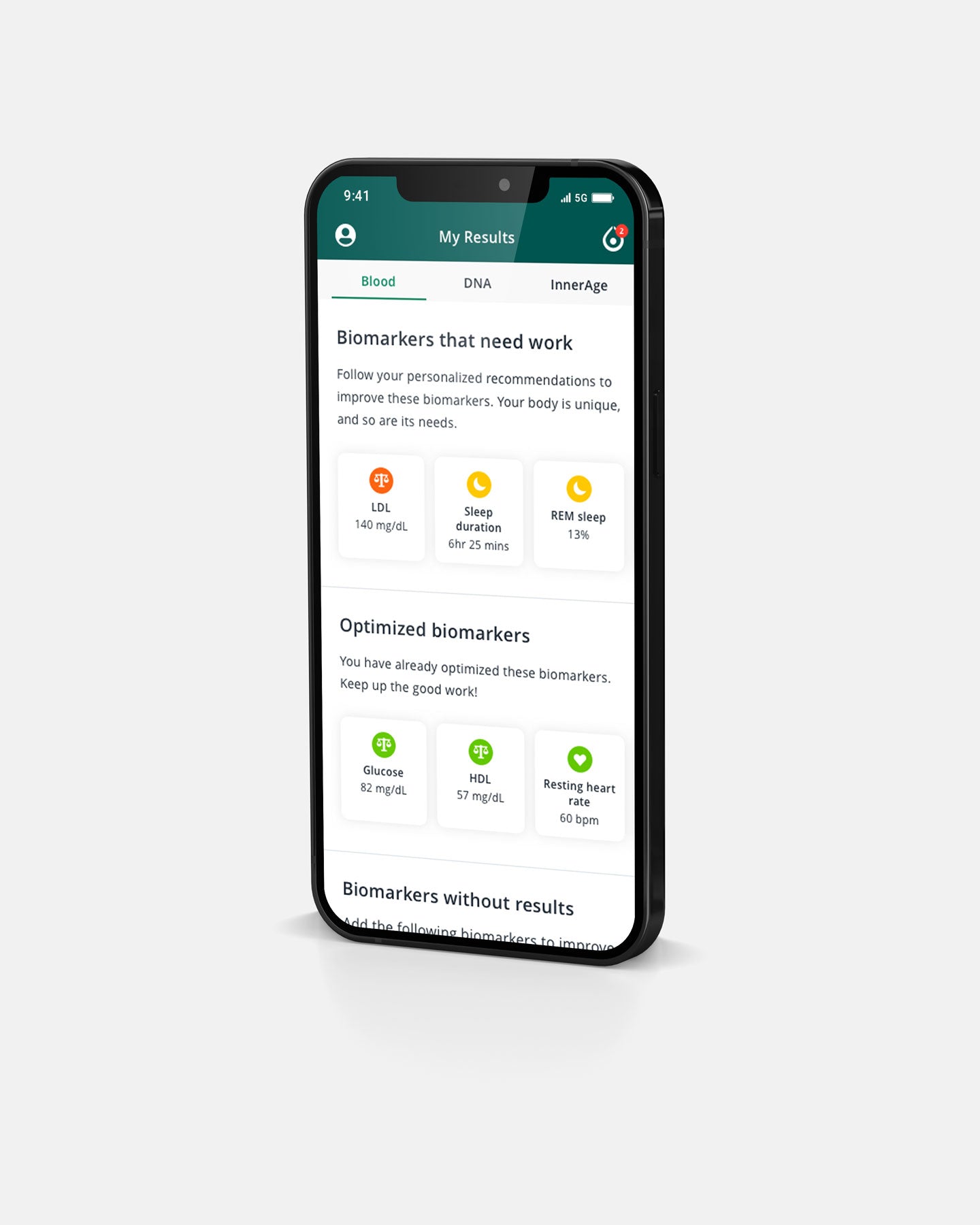Inside Tracker Ultimate Plan with Inner Age