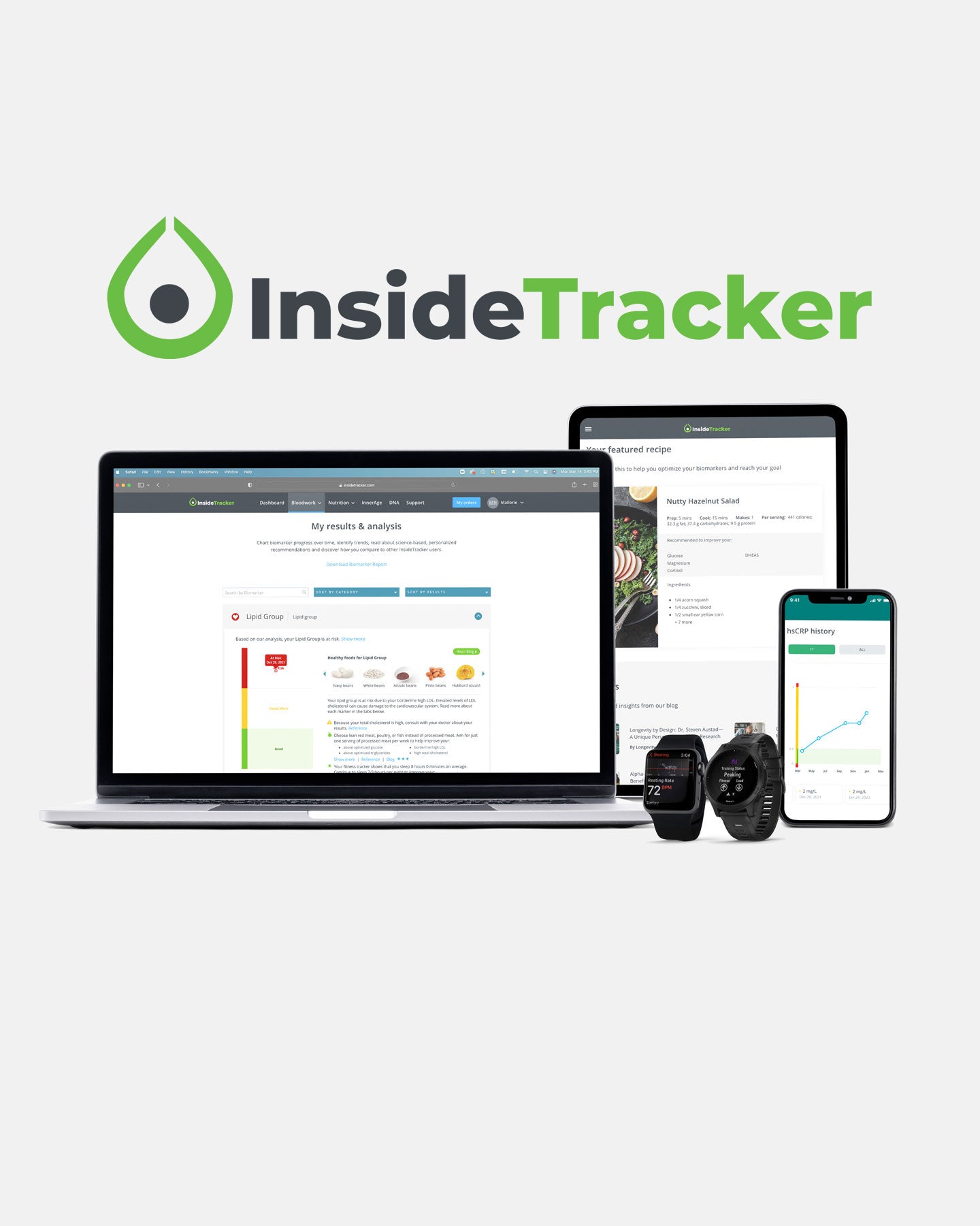 Inside Tracker Ultimate Plan with Inner Age