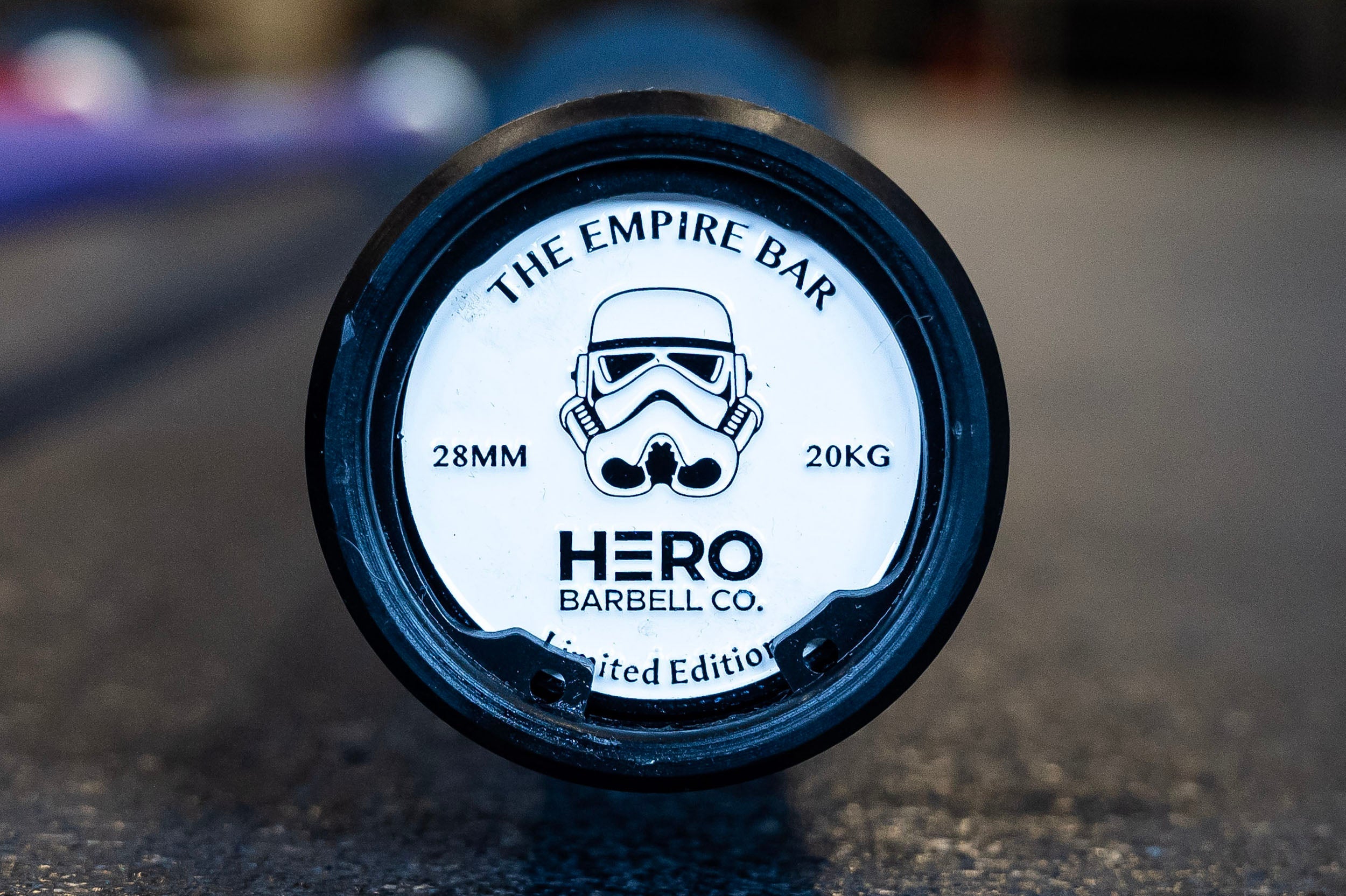 Hero 20kg Empire Bar - Stormtrooper White