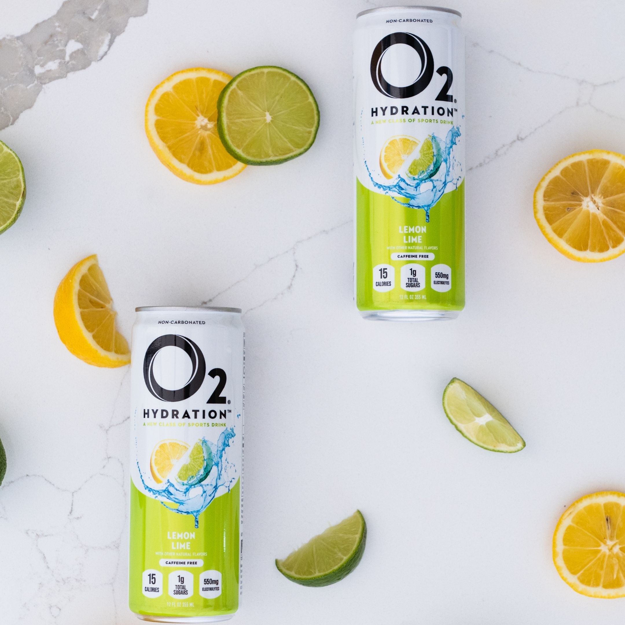 O2 Lemon Lime Recovery Drink