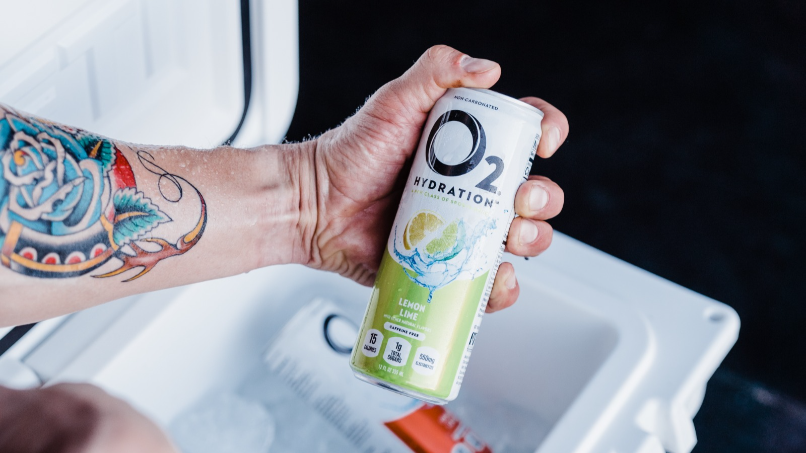 O2 Lemon Lime Recovery Drink