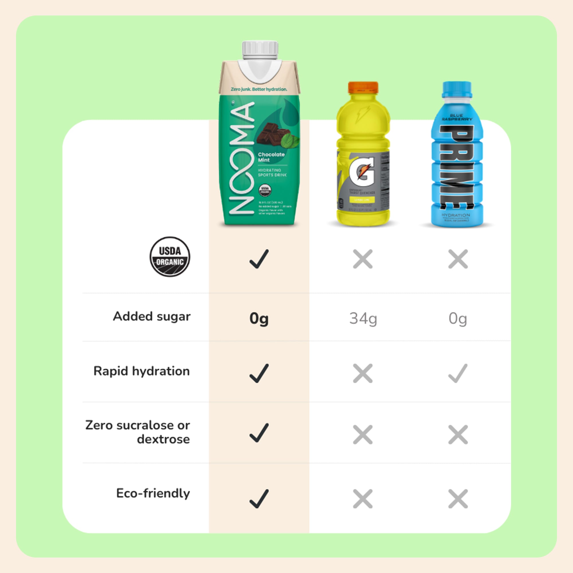 Nooma Hydration Chocolate Mint