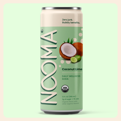 Nooma Wellness Soda Coconut Lime