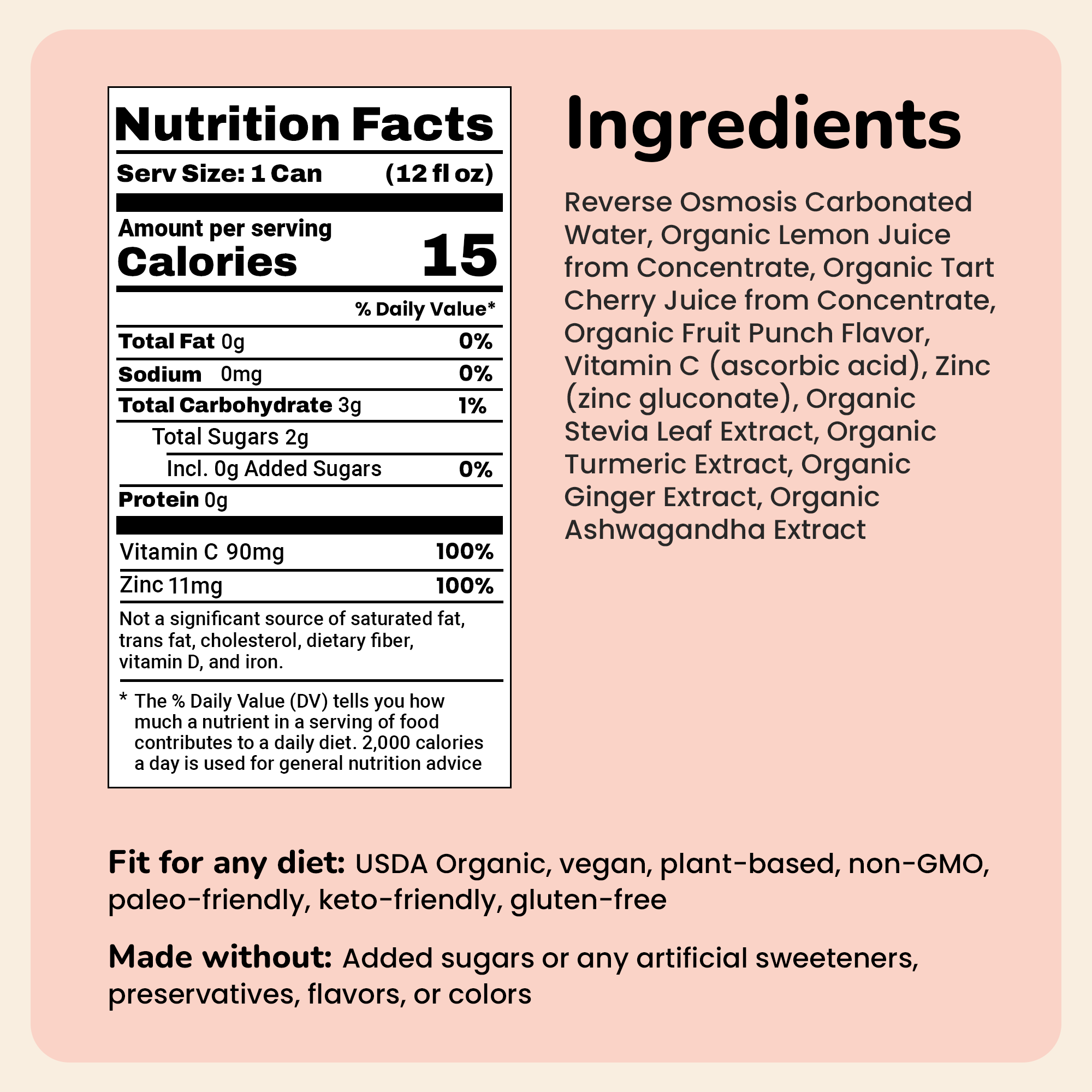 Nooma Wellness Soda Fruit Punch