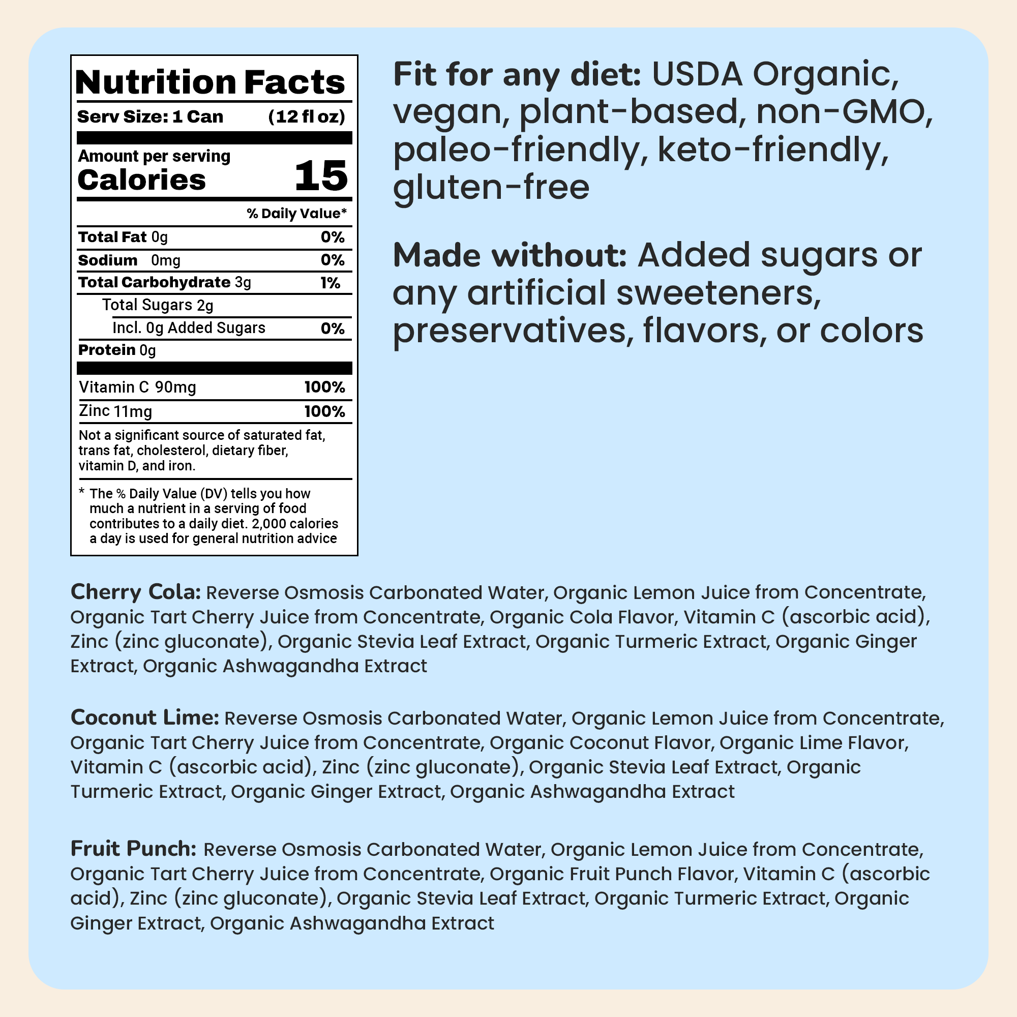 Nooma Wellness Sodas Variety Pack