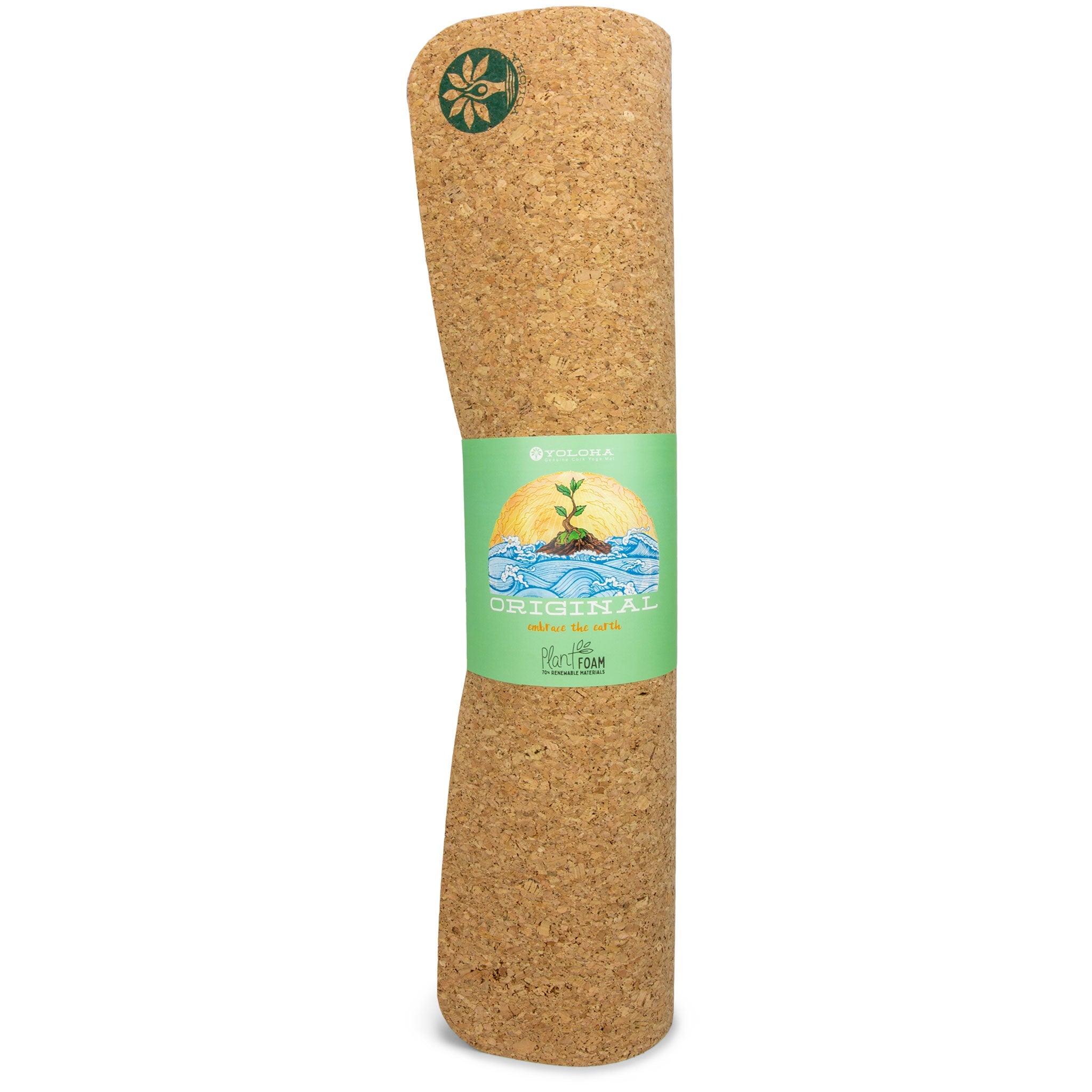Yoloha Original Cork Yoga Mat