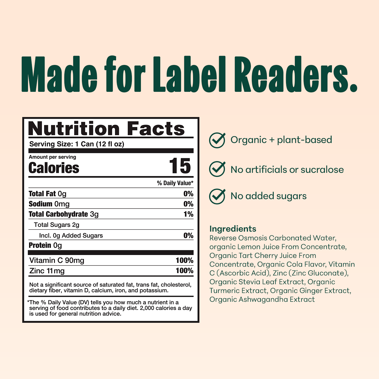 Nooma Wellness Soda Cherry Cola