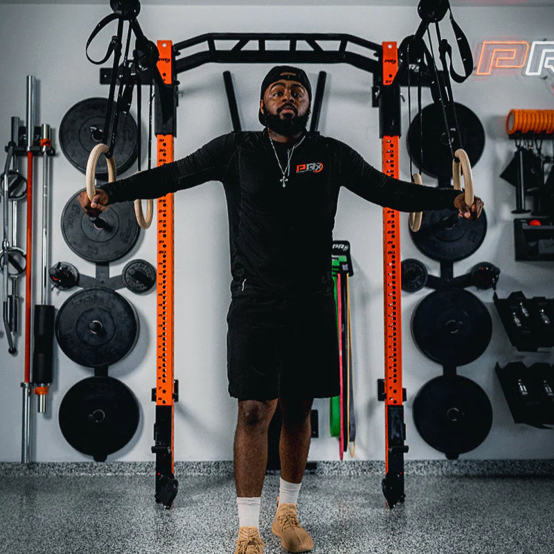 PRX Profile® PRO Squat Rack with Pull-Up Bar
