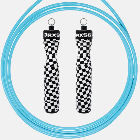 RXSG CustomFit Jump Rope Original Checker/Teal