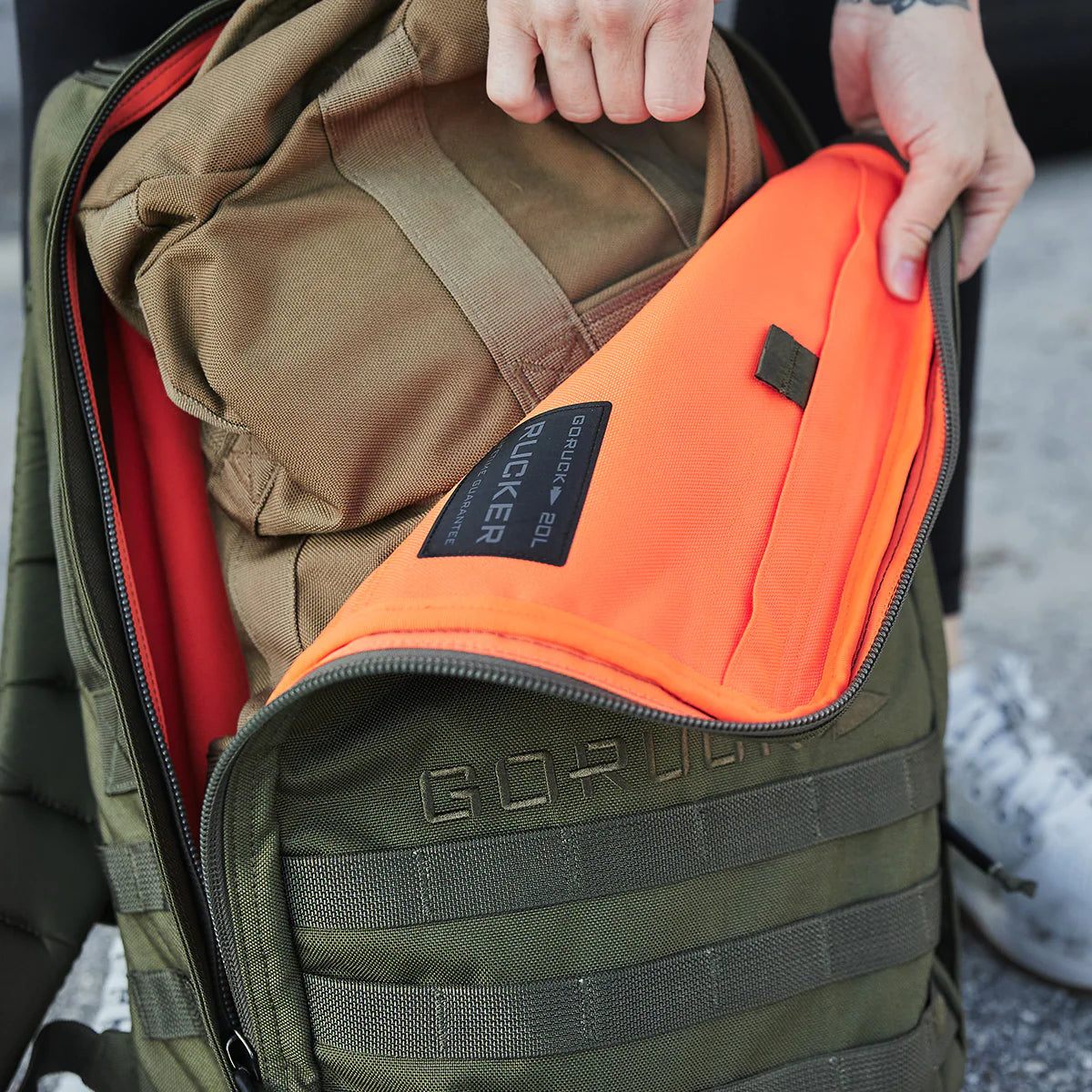 Ranger Green + Orange