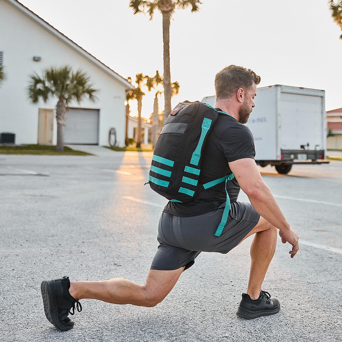Black + Teal