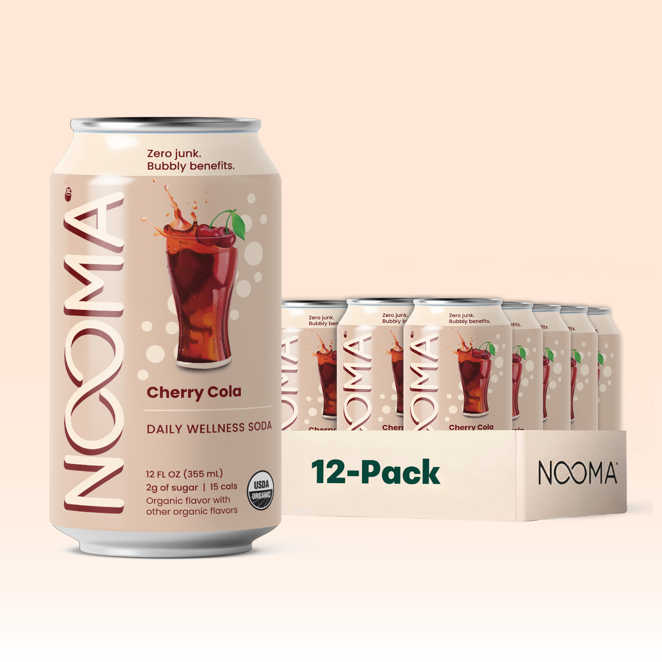 Nooma Wellness Soda Cherry Cola