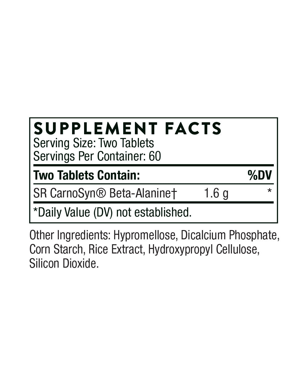 Beta Alanine - Sustained Release