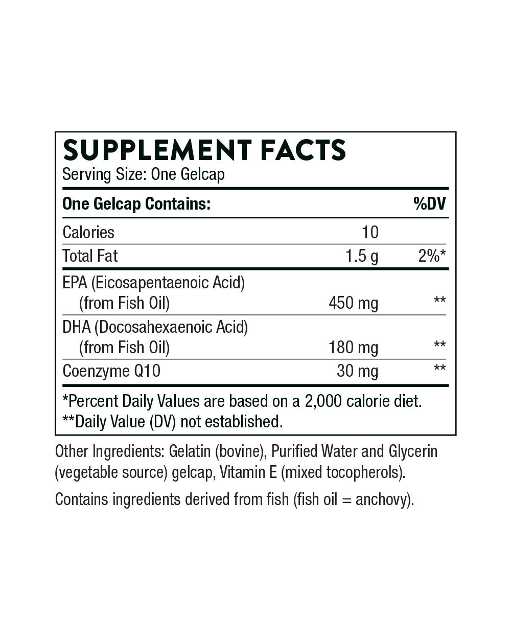 Omega-3 with CoQ10