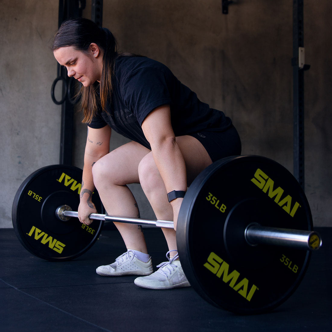SMAI HD Bumper Plate - 35lb Pair