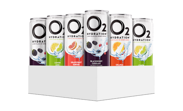 O2 Oxygenated Sport Recovery Drink - Variety Pack | Again Faster