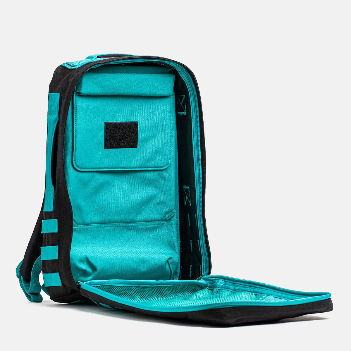 Black + Teal
