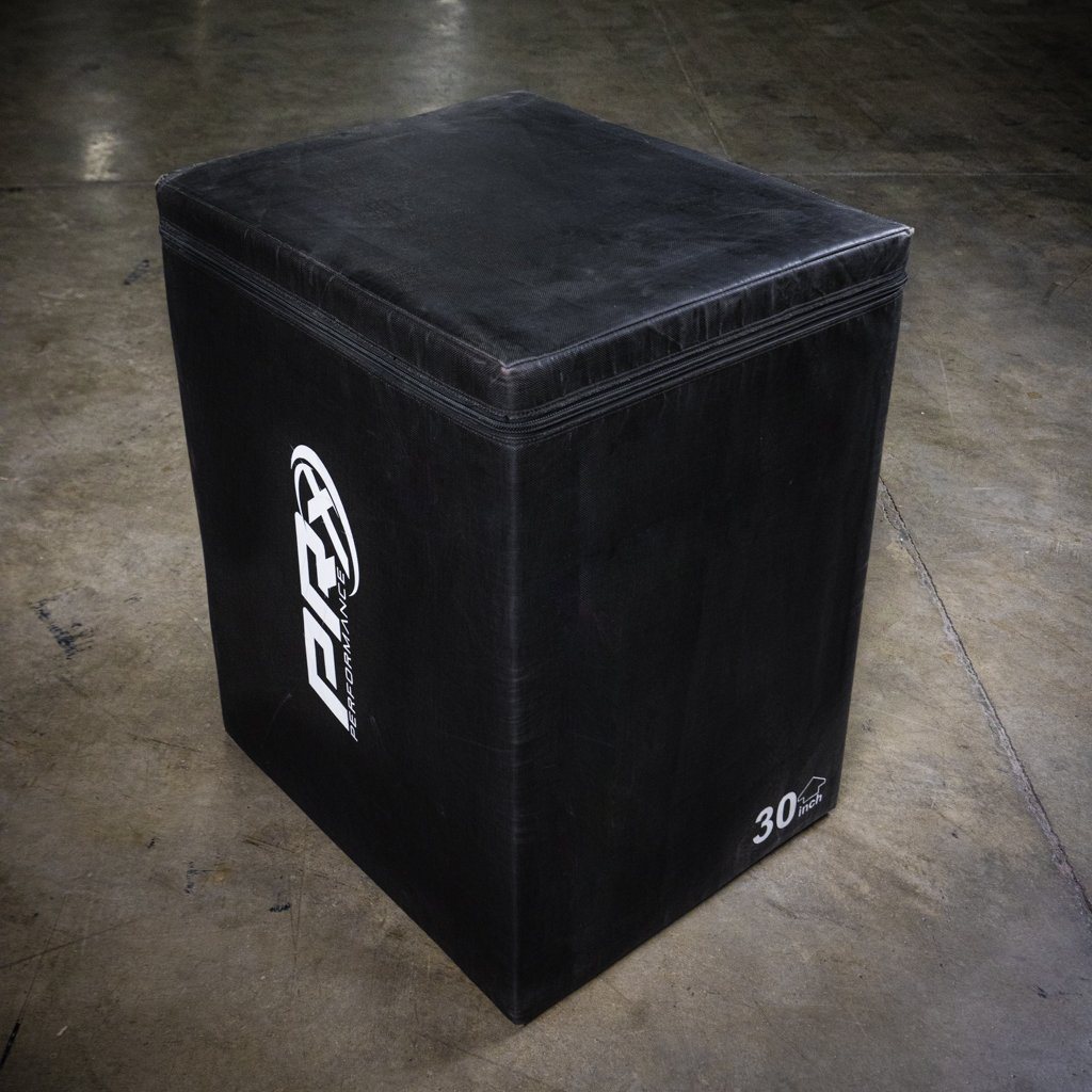 PRX foam soft plyo box on a concrete floor