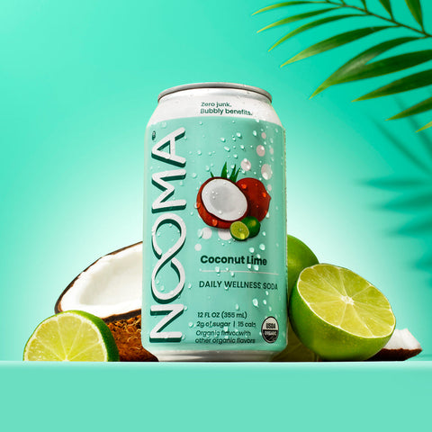 Nooma Wellness Soda Coconut Lime