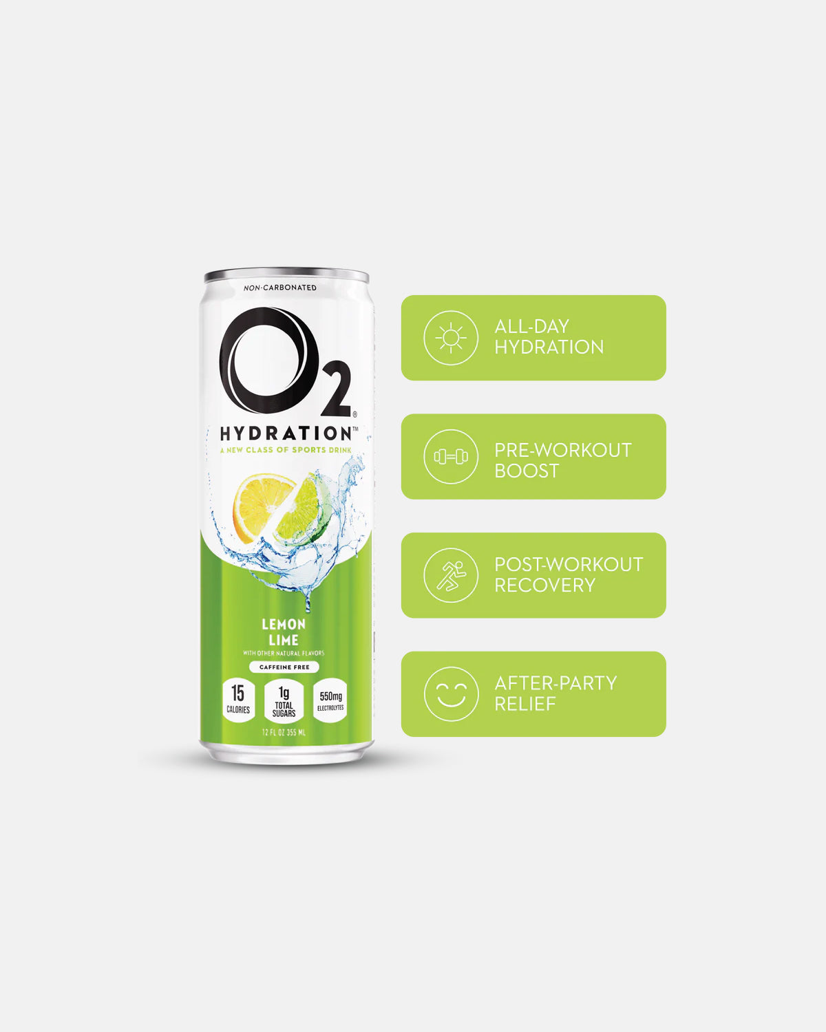 O2 OXYGENATED SPORTS RECOVERY DRINK