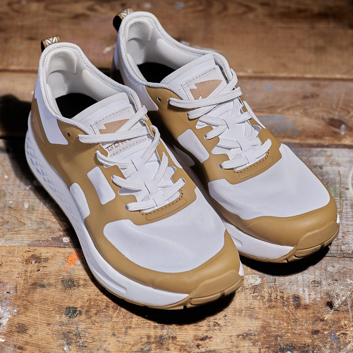 Rough Runners - White + Speed Tan + Dark Tan